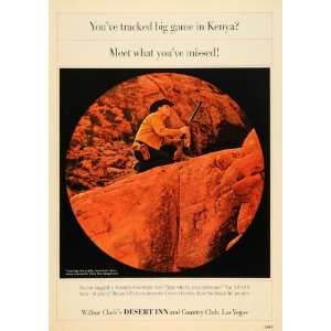   Hunting Mountain Lion Nevada   Original Print Ad