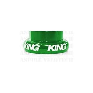  Chris King Headset Bottom Cup 1 inch, Green, Classic Logo 