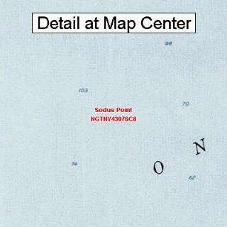   Map   Sodus Point, New York (Folded/Waterproof)