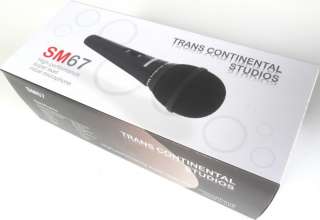 TRANS CONTINENTAL STUDIO SM67 Professional Mic USA Made  