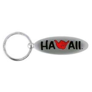  Hawaiian Key Chain Shaka Hawaii Red