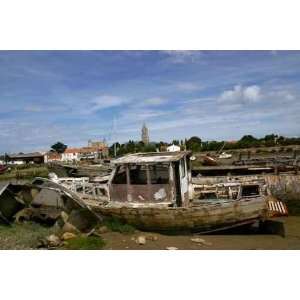  Cimetière Des Bateaux à Noirmoutier   Peel and Stick 