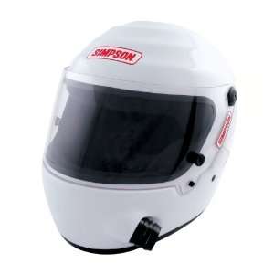   1178001 The Sidepro Voyager SNELL 05 White Size 8 Helmet Automotive