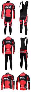 NEW bmc Team Cycling Bike long sleeve jersey + bib pants  