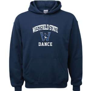 Westfield State Owls Navy Youth Dance Arch Hooded Sweatshirt  