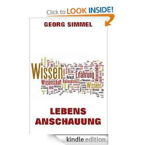   German Edition) Georg Simmel, Joseph Meyer  Kindle Store