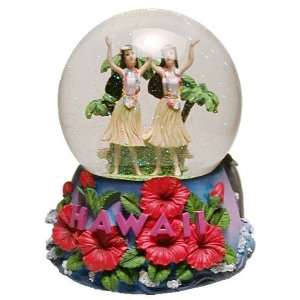  Hawaii Wahine Snow Globe