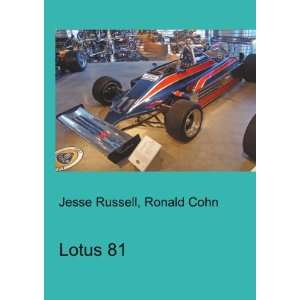  Lotus 81 Ronald Cohn Jesse Russell Books