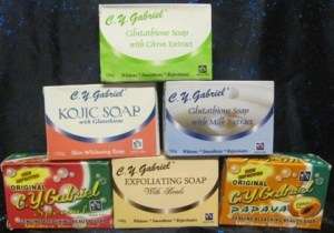 CY Gabriel Special skin whitening Soaps Selection 135g  