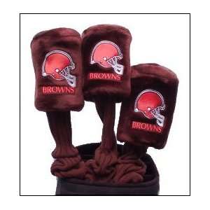  NFL Cleveland Browns Golf Headcovers 3 Pack Sports 