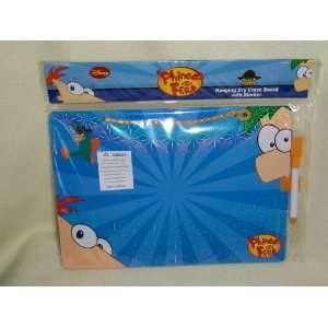  Disney Phineas and Ferb Dry Erase Board with Marker Toys & Games