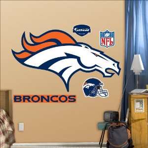  Denver Broncos Logo Fathead Toys & Games