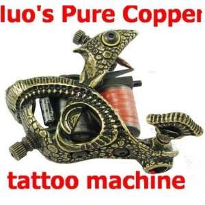  Unique Pure Copper Luos TATTOO Machines GUN Pro Tattoo 10 