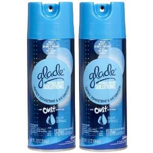 Glade Surface Disinfectant & Air Sanitizer Spray, Clear Springs, 12 oz 