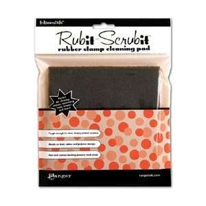   Rub It Scrub It Rubber Stamp Cleaning Pad Arts, Crafts & Sewing