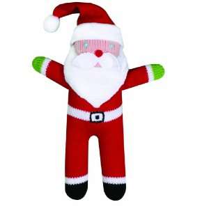  Zubels Santa Mr Claus 7 inch Hand Knit Doll Toys & Games
