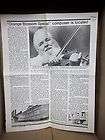 CHUBBY WISE newspaper article CSX News 1986 Orange Blossom Special