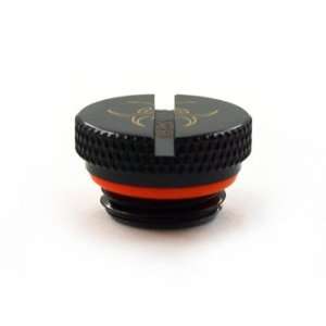  Enzotech G1/4 Threaded Stop Fitting (Black) Electronics