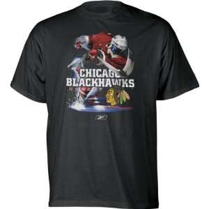  Chicago Blackhawks Slap Shot T Shirt