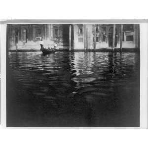   ,water,shore,buildings,Venice,Eduard J Steichen,1914
