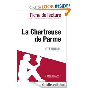 La Chartreuse de Parme de Stendhal (Fiche de lecture) (French Edition 
