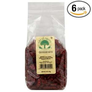 Great Skott Cranberry Bites, 8 Ounce (Pack of 6)  Grocery 