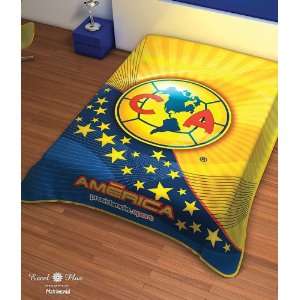  CLUB AMERICA FULL SIZE TEAM BLANKET OFFICIALLY LICENSED 