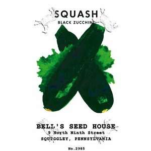  Squash Black Zucchini by unknown. Size 17.75 X 26.50 Art 
