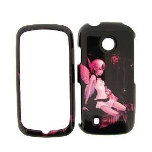  FOR VERIZON LG COSMOS TOUCH PINK PUNK FAIRY COVER CASE 
