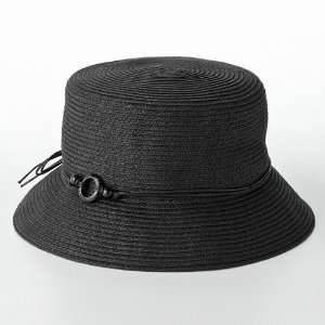  Croft and Barrow Straw Microbrim Hat