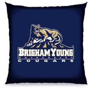 Brigham Young 18in Toss Pillow 