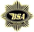 BSA Goldstar Motorcycle Decals/Sti​ckers 4.7 h x 5 w