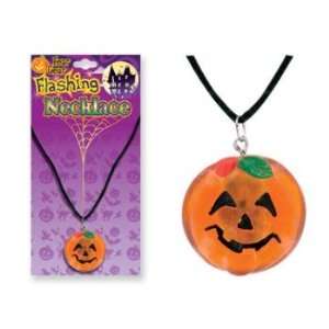  Flashing Halloween Necklace   Lead Safe Case Pack 72