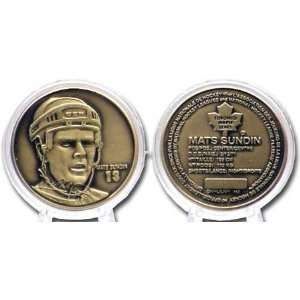 Mats Sundin Bronze Coin 