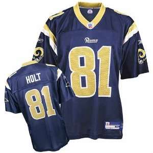 Torry Holt #81 St. Louis Rams Youth NFL Replica Player Jersey (Navy 