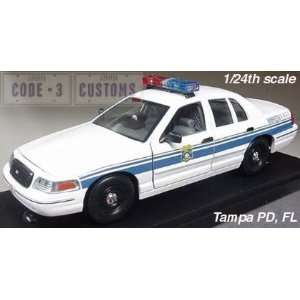  CODE 3 TAMPA, FL POLICE DECALS   1/43 ONLY