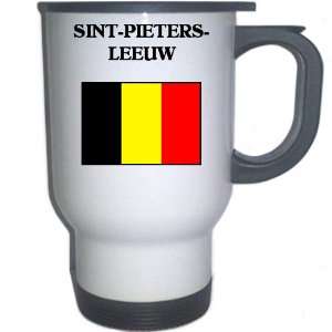  Belgium   SINT PIETERS LEEUW White Stainless Steel Mug 