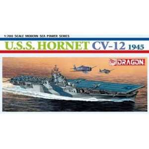  USS Hornet CV12 Aircraft Carrier 1945 1 700 Dragon Toys 