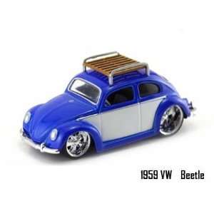  Jada Dub City Blue 1959 VW Beetle 164 Scale Die Cast Car 