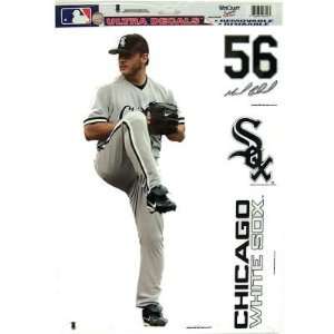 CHICAGO WHITE SOX MARK BUEHRLE REMOVABLE CAR TRUCK WINDOW WALL DECAL 