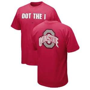  Nike Ohio State Buckeyes Student Union T Shirt 2 Sided 