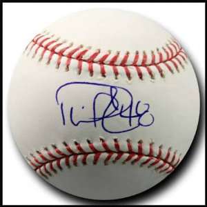  Phil Coke Autographed Baseball