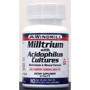   with Acidophilus Cultures 60 Tablets