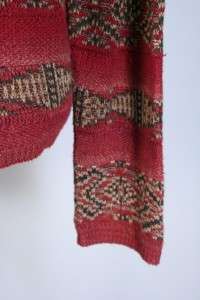 New Ralph Lauren POLO Indian MASAI Linen Silk Cashmere Sweater NWT $ 