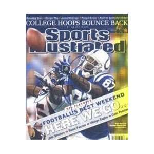 Reggie Wayne autographed Sports Illustrated Magazine (Indianapolis 
