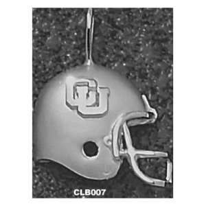 Columbia University CU Helmet Pendant (Silver)