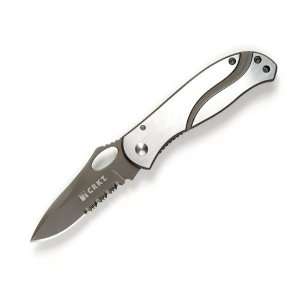   Knife 8Cr14MoV Blade Gray Titanium Nitride Coated