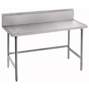   Base Stainless Steel Commercial Work Table with 10 B
