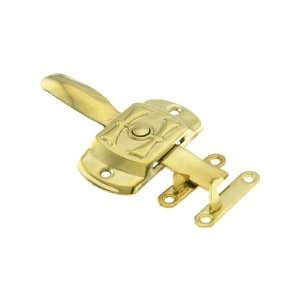  Solid Brass Reversible H Hoosier Latch in Unlacquered 
