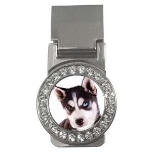  Siberian Husky Puppy Dog 16 Money Clip CZ W0630 